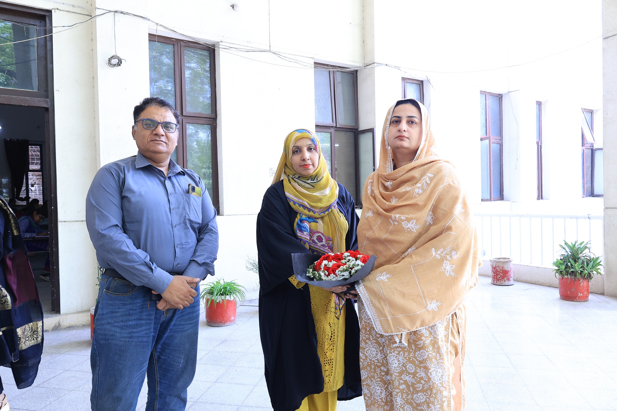 Punjab Green School Certification Team Visits Government Girls High School Napier Road Lahore (Instagram 22.04.2026)