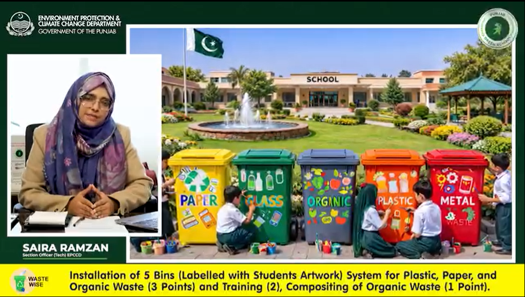Waste Wise: Installation of 5 bins (Instagram 08.04.2026)