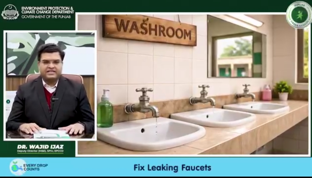 Every drop count: Installation of water saving faucets (Instagram 07.03.2026)