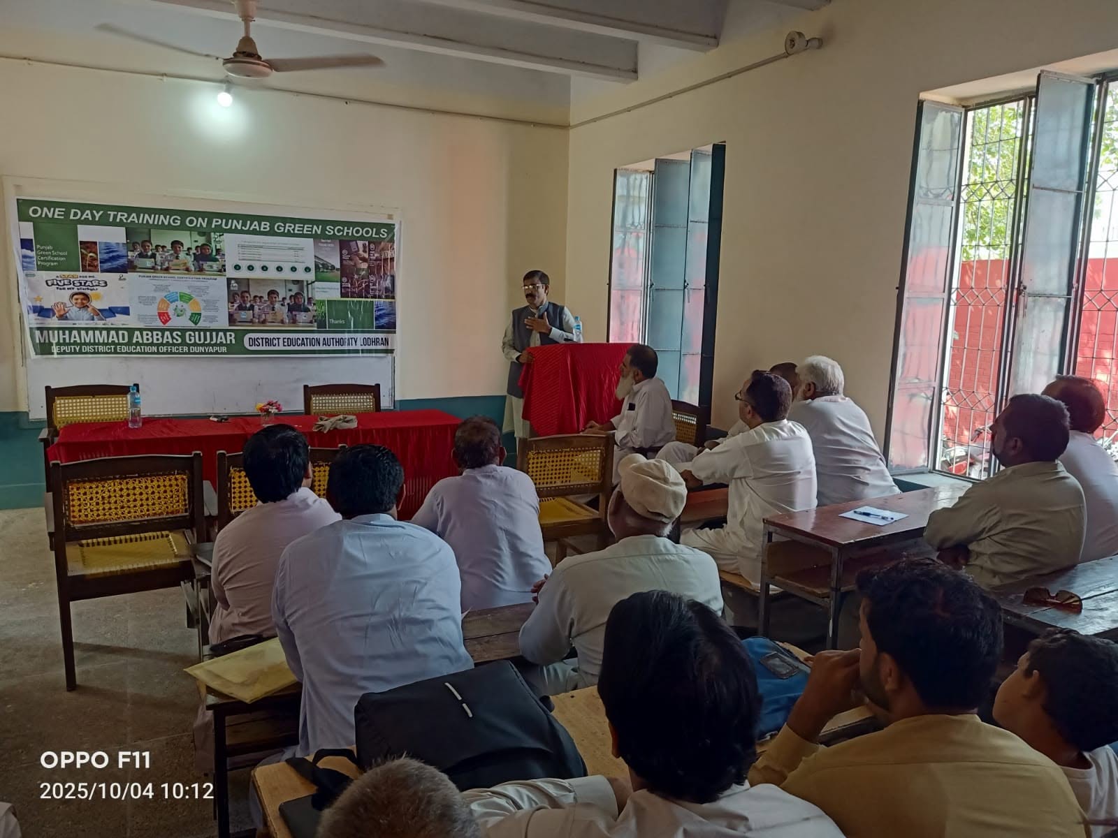 One Day training of Head Teachers and focal persons on PGSCP. (Facebook 05.10.2025)