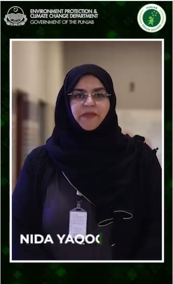 Nida Yaqoob, HOD at Learning Alliance International, appreciated the PGSCP. (Instagram 16-012026)
