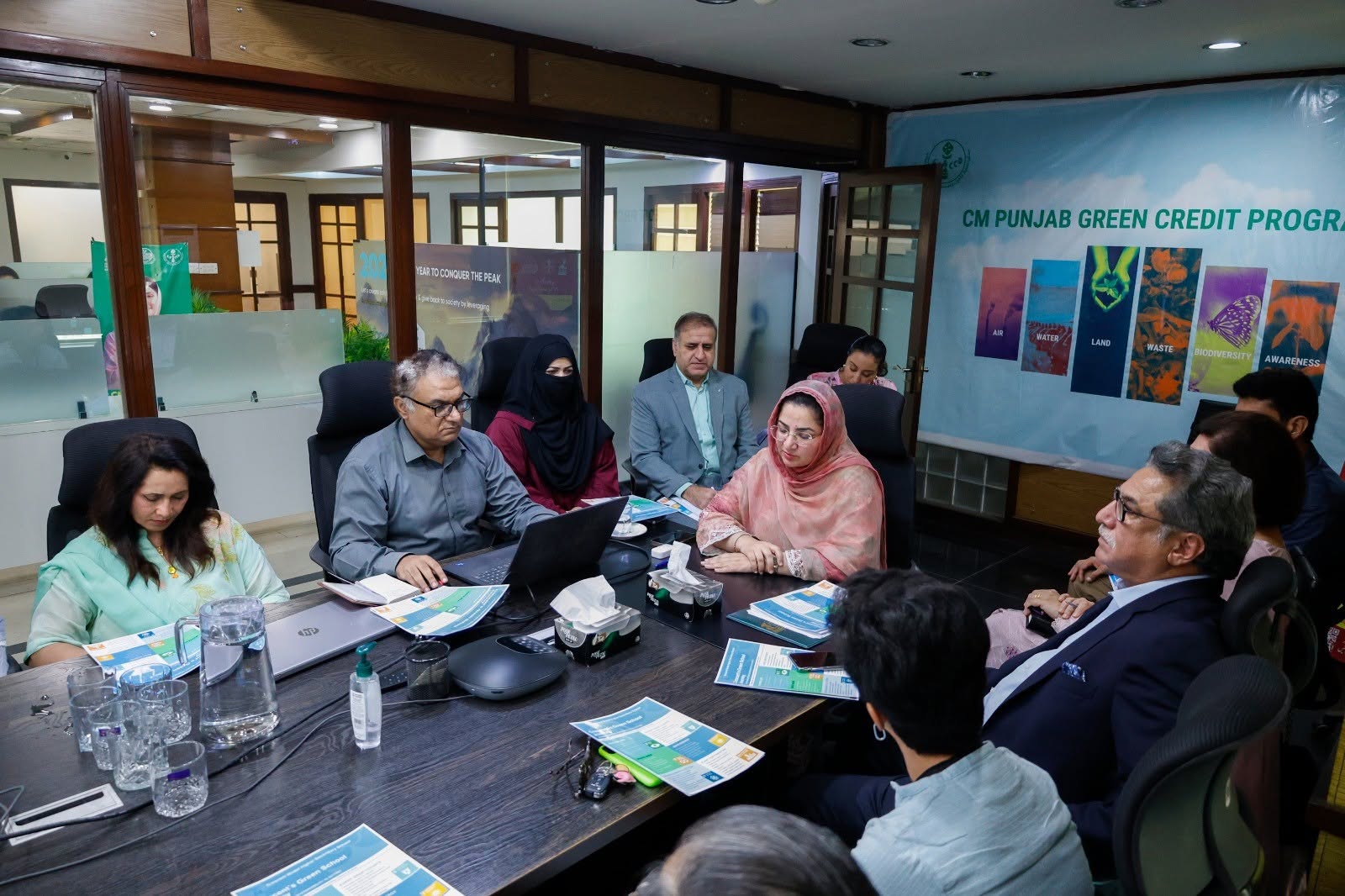 PGSCP meeting held with Pakistan Education Council Members and Associates chaired by worthy Secretary, EPCCD (Facebook 14.10.2025)