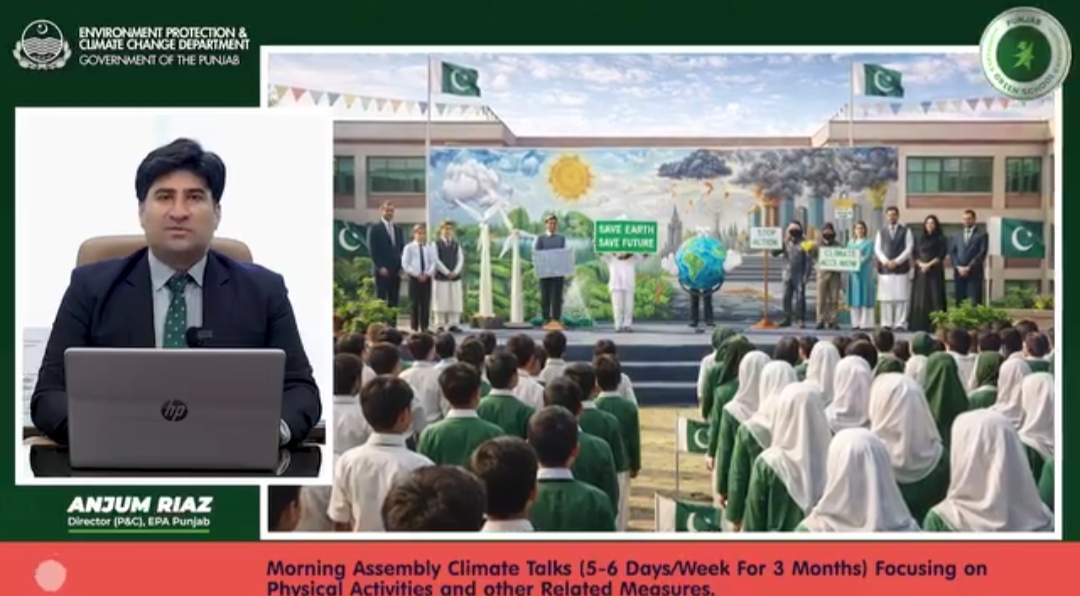 Morning Assembly Climate Talks (5-6 days/week for 3 months)